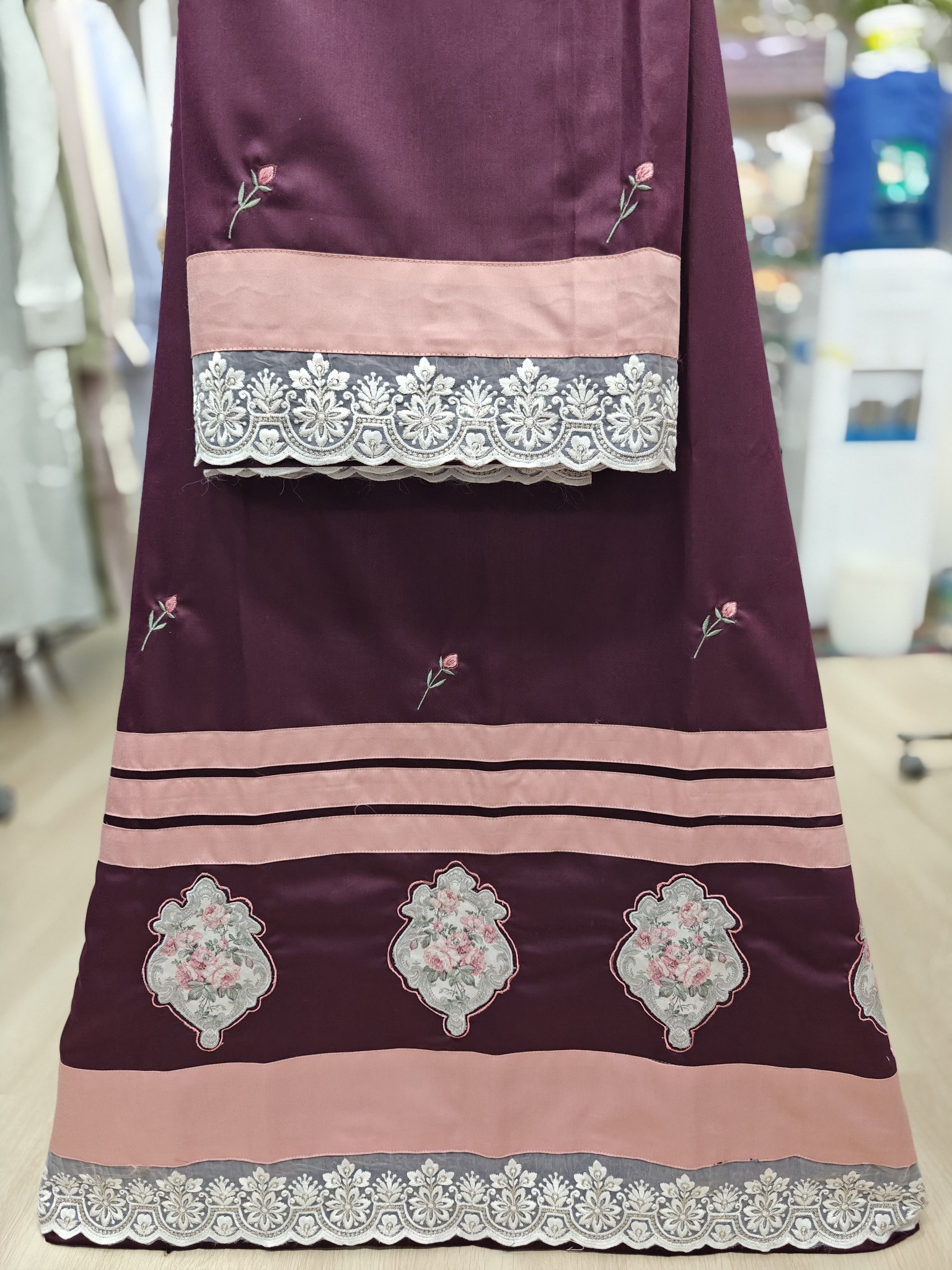 Classic Cut work and Embroidery Rida Classic Cut work and Embroidery Rida
